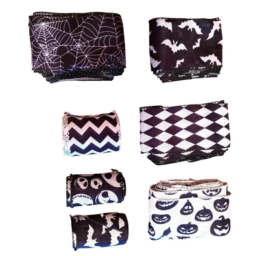 Nightmare Before Christmas Ribbon, Sizes Vary In‎ Length